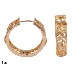 Kolczyki Xuping pozłacane 18k - MF36769